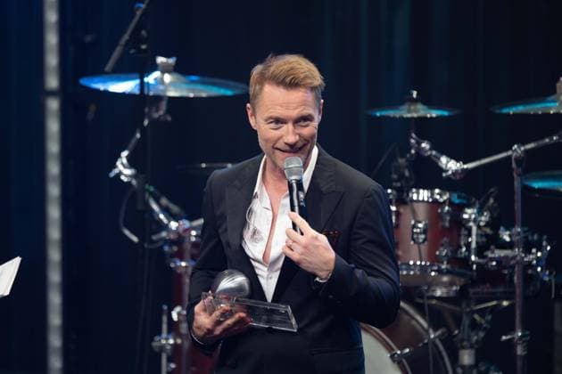 Ronan KEATING, singer, musician, receives the German Sustainability Award, German Sustainability Award ceremony in Duesseldorf on 23 11 2023