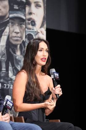 Megan Fox in Seoul Megan Fox in Seoul Hollywood star Megan Fox speaks during a showcase for her new movie Battle of Jangsari at a Seoul theater on Aug. 21, 2019. The South Korean movie, which tells the story of a group of student guerillas fighting against North Korea during the 1950-53 Korean War, will hit local screens on Sept. 25. (Yonhap) 2019-08-21 15:48:15 < 1980-2019 YONHAPNEWS AGENCY. .> ¼­¿ïÆ¯º°½Ã EDITORIAL USE ONLY  Copyright: xx PYH2019082111610032500 YonhapxNewsx yonphotos155170