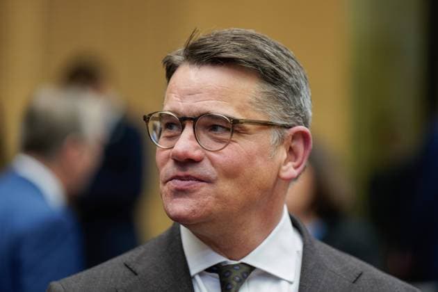 1038. Sitzung des Bundesrates, Boris Rhein, Hessen Ministerpräsident 1038. Sitzung des Bundesrates am 24. November 2023 in Berlin, Boris Rhein, Hessen Ministerpräsident Berlin Berlin GER *** 1038 Meeting of the Federal Council, Boris Rhein, Prime Minister of Hesse 1038 Meeting of the Federal Council on November 24, 2023 in Berlin, Boris Rhein, Prime Minister of Hesse Berlin Berlin GER