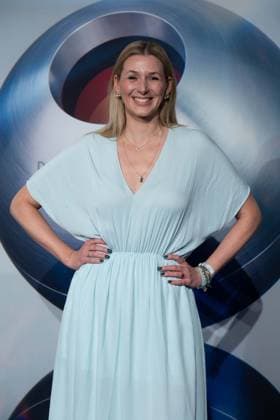 Andrea GERHARD, Actress, Red Carpet, Red Carpet Show, Arrival, Arrival, German Sustainability Award Ceremony in Duesseldorf on 24 11 2023