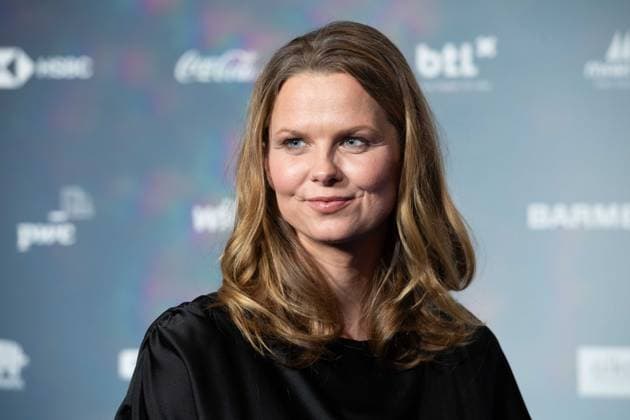 Britta STEFFEN, Swimmer, Red Carpet, Red Carpet Show, Arrival, German Sustainability Award Ceremony in Duesseldorf on 24 11 2023