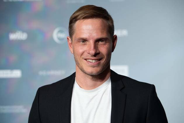 Sebastian STEUDTNER, Big Wave Surfer, Red Carpet, Red Carpet Show, Arrival, German Sustainability Award Ceremony in Duesseldorf on 24 11 2023