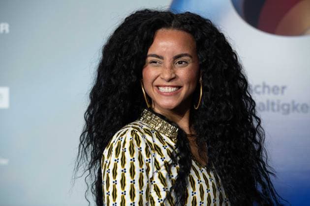 Domitila BARROS, Miss Germany 2022, Red Carpet, Red Carpet Show, Arrival, German Sustainability Award Ceremony in Duesseldorf on 24 11 2023