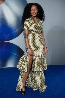 Domitila BARROS, Miss Germany 2022, Red Carpet, Red Carpet Show, Arrival, German Sustainability Award Ceremony in Duesseldorf on 24 11 2023