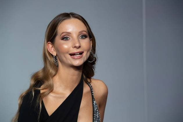 Anna HILTROP, Model, Red Carpet, Red Carpet Show, Arrival, German Sustainability Award Ceremony in Duesseldorf on 24 11 2023