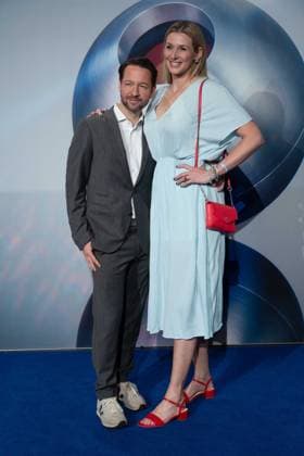 Andrea GERHARD, actress, and David BEHLE, red carpet, red carpet show, arrival, German Sustainability Award ceremony in Duesseldorf on 24 11 2023
