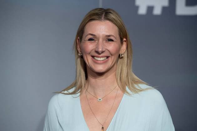 Andrea GERHARD, Actress Red Carpet, Red Carpet Show, Arrival, Arrival, German Sustainability Award Ceremony in Duesseldorf on 24 11 2023