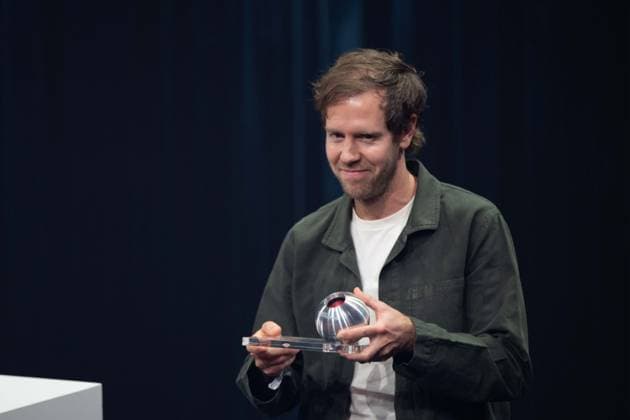 Sebastian VETTEL receives the German Sustainability Award, German Sustainability Award ceremony in Duesseldorf on 24 11 2023