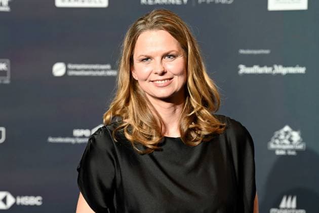 German Sustainability Award 2023 on 24 11 2023 at the Maritim Hotel in Düsseldorf Britta Steffen Former German swimmer xJFx