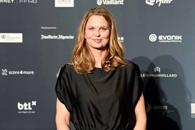 German Sustainability Award 2023 on 24 11 2023 at the Maritim Hotel in Düsseldorf Britta Steffen Former German swimmer xJFx