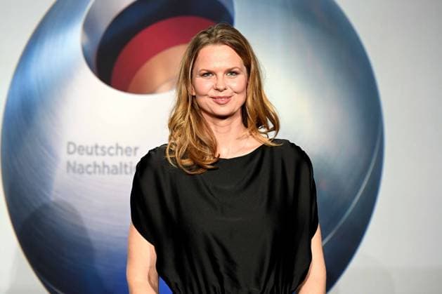 German Sustainability Award 2023 on 24 11 2023 at the Maritim Hotel in Düsseldorf Britta Steffen Former German swimmer xJFx