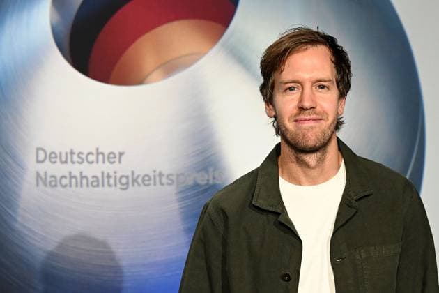 German Sustainability Award 2023 on 24 11 2023 at the Maritim Hotel in Düsseldorf Sebastian Vettel Formula 1 World Champion xJFx