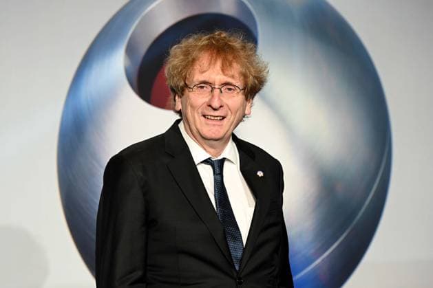 German Sustainability Award 2023 on 24 11 2023 at the Maritim Hotel in Düsseldorf Michael Braungart Professor of Eco Design xJFx