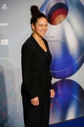 Celia Sasic at the presentation of the 16 German Sustainability Award 2023 at the Maritim Hotel Düsseldorf, 24 11 2023 Foto:xR.xSchmiegeltx xFuturexImagex nachhaltigkeitspreis_3167