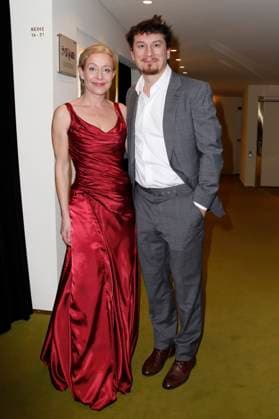 Natalie O Hara and Francois Camus at the presentation of the 18 German Theater Prize Faust 2023 at the Thalia Theater Hamburg, 25 11 2023 Foto:xH.xHartmannx xFuturexImagex faust_3101