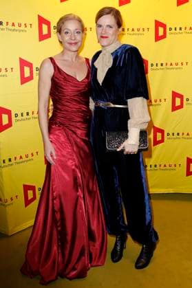 Natalie O Hara and Fritzi Haberlandt at the presentation of the 18 German Theater Prize Faust 2023 at the Thalia Theater Hamburg, 25 11 2023 Foto:xH.xHartmannx xFuturexImagex faust_3112