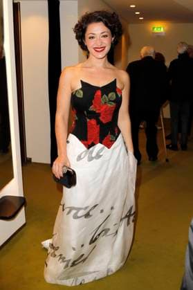 Juliana Zara at the award ceremony of the 18 German Theater Prize The Faust 2023 at the Thalia Theater Hamburg, 25 11 2023 Foto:xH.xHartmannx xFuturexImagex faust_3149