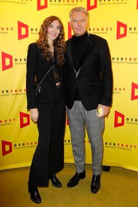 Jörg Pilawa with daughter Emmy at the award ceremony for the 18 German Theater Prize Faust 2023 at the Thalia Theater Hamburg, 25 11 2023 Foto:xH.xHartmannx xFuturexImagex faust_3168