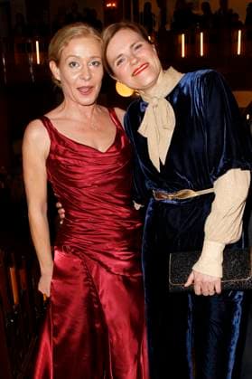 Natalie O Hara and Fritzi Haberlandt at the presentation of the 18 German Theater Prize Faust 2023 at the Thalia Theater Hamburg, 25 11 2023 Foto:xH.xHartmannx xFuturexImagex faust_3195