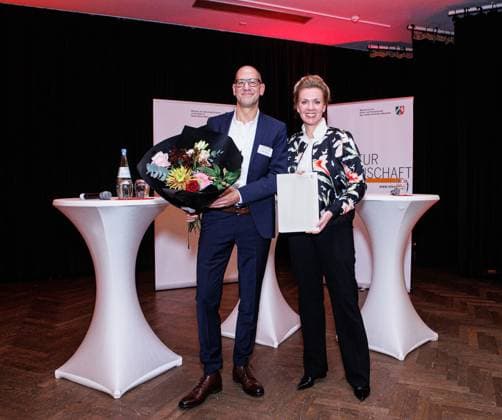 27 11 2023 Düsseldorf Science Minister Ina Brandes presents the 2023 State Teaching Prizes Th