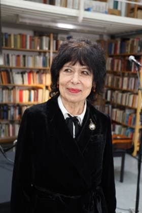 Erich Fried Preisverleihung Wien, Literaturhaus, 19. 11. 2023 Monika HELFER *** Erich Fried Award Ceremony Vienna, Literaturhaus, 19 11 2023 Monika HELFER 