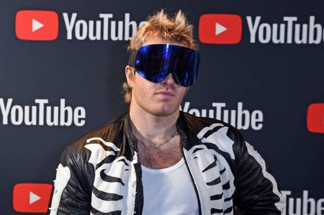 Ski Aggu August Jean Diederich YOUTUBE MUSIC AWARDS Dinner at Restaurant Grill Royal in Berlin on 28 11 2023