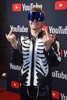 Ski Aggu August Jean Diederich YOUTUBE MUSIC AWARDS Dinner at Restaurant Grill Royal in Berlin on 28 11 2023