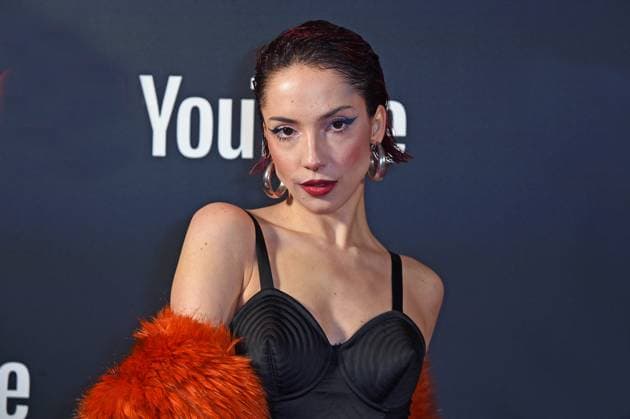 Domiziana YOUTUBE MUSIC AWARDS Dinner at Restaurant Grill Royal in Berlin on 28 11 2023