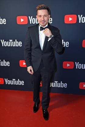 Nico Santos YOUTUBE MUSIC AWARDS Dinner at Restaurant Grill Royal in Berlin on 28 11 2023