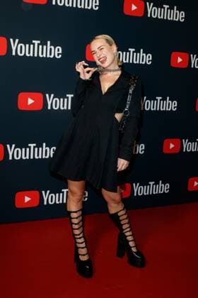 YouTube Music Artist Dinner Award 2023 Mathea at the YouTube Music Artist Dinner Award 2023 at Grill Royal on 28 11 2023 in Berlin Copyright: xEventpressxKochanx