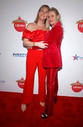 BEVERLY HILLS, CA 0 NOVEMBER 28: Christie Will Wolf, Nicollette Sheridan at Gift Of A Lifetime Red Carpet Event at The Melbourne in Beverly Hills, California on November 28, 2023. Copyright: xFayexSadoux