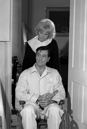Film Send Me No Flowers Actor Rock Hudson and actress Doris Day in a scene of the film Los Angeles, CA USA  Copyright: xLeoxFuchsx R0568-Day-Hudson-SMNF