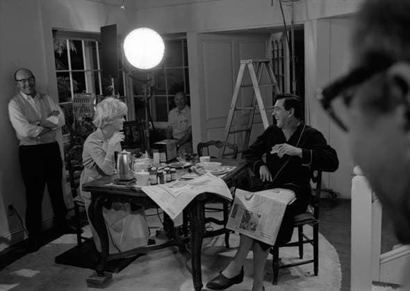 Film Send Me No Flowers Actor Rock Hudson and actress Doris Day in a scene of the film Los Angeles, CA USA  Copyright: xLeoxFuchsx R0590-Day-Hudson-SMNF