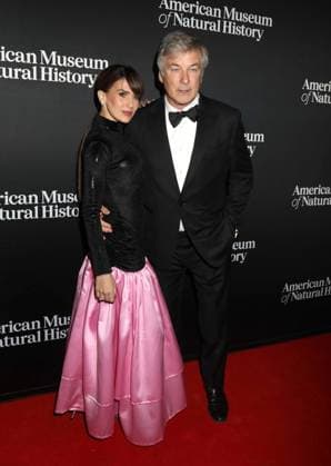 November 30, 2023, New York, New York, USA: HILARIA BALDWIN and ALEC BALDWIN seen at the red carpet arrivals for 2023 American Museum of Natural HistoryÃ¢â‚¬â ¢s annual Ã¢â‚¬ËœThe Museum GalaÃ¢â‚¬â ¢ event. New York USA - ZUMAk03_ 20231130_zaf_k03_016 Copyright: xNancyxKaszermanx