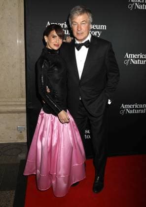 November 30, 2023, New York, New York, USA: HILARIA BALDWIN and ALEC BALDWIN seen at the red carpet arrivals for 2023 American Museum of Natural HistoryÃ¢â‚¬â ¢s annual Ã¢â‚¬ËœThe Museum GalaÃ¢â‚¬â ¢ event. New York USA - ZUMAk03_ 20231130_zaf_k03_019 Copyright: xNancyxKaszermanx