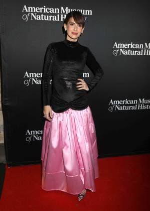 November 30, 2023, New York, New York, USA: HILARIA BALDWIN seen at the red carpet arrivals for 2023 American Museum of Natural HistoryÃ¢â‚¬â ¢s annual Ã¢â‚¬ËœThe Museum GalaÃ¢â‚¬â ¢ event. New York USA - ZUMAk03_ 20231130_zaf_k03_026 Copyright: xNancyxKaszermanx