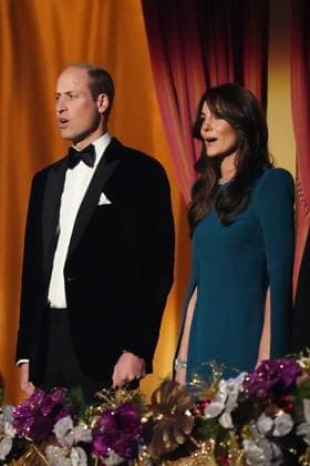 . 30 11 2023. London, United Kingdom. Prince William and Kate Middleton, the Prince and Princess of Wales, at the Royal Variety Performance in London.  xi-Imagesx xPoolx IIM-24850-0021