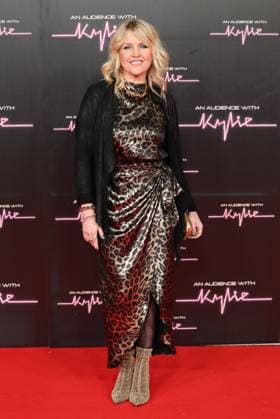 . 01 12 2023. London, United Kingdom. Ashley Jensen arriving for an audience with Kylie Minogue at the Royal Albert Hall in London.  xStephenxLockx xi-Imagesx IIM-24852-0036
