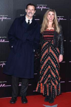 Patrick Grant and Rachael Hampton arriving for the An Audience with Kylie concert at the Royal Albert Hall London, 01 12 2023 Foto:xS.xVasx xFuturexImagex audience_3201
