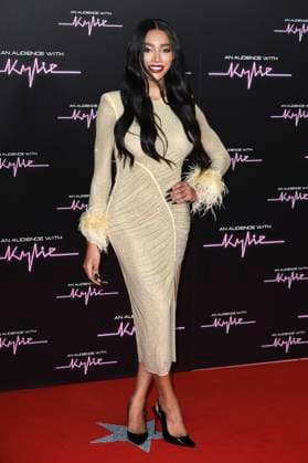 Munroe Bergdorf arriving for the concert An Audience with Kylie at the Royal Albert Hall London, 01 12 2023 Foto:xS.xVasx xFuturexImagex audience_3212