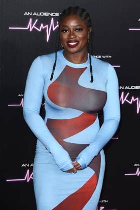 Clara Amfo arriving for the concert An Audience with Kylie at the Royal Albert Hall London, 01 12 2023 Foto:xS.xVasx xFuturexImagex audience_3216