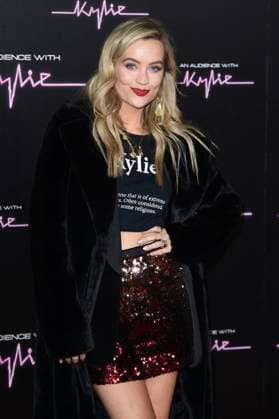 Laura Whitmore arriving for the An Audience with Kylie concert at the Royal Albert Hall London, 01 12 2023 Foto:xS.xVasx xFuturexImagex audience_3270
