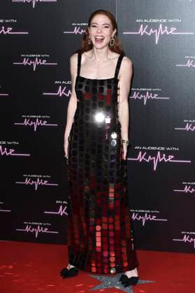 Angela Scanlon arriving for the An Audience with Kylie concert at the Royal Albert Hall London, 01 12 2023 Foto:xS.xVasx xFuturexImagex audience_3308