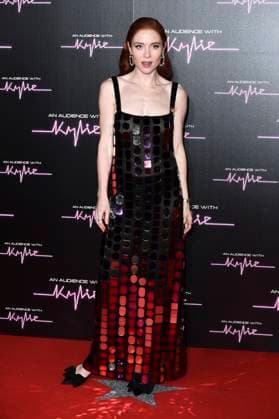 Angela Scanlon arriving for the An Audience with Kylie concert at the Royal Albert Hall London, 01 12 2023 Foto:xS.xVasx xFuturexImagex audience_3309
