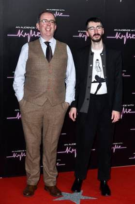 Richard Coles with companion arriving for the concert An Audience with Kylie at the Royal Albert Hall London, 01 12 2023 Foto:xS.xVasx xFuturexImagex audience_3317