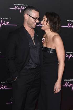 Matt Willis with wife Emma Willis arriving for the An Audience with Kylie concert at the Royal Albert Hall London, 01 12 2023 Foto:xS.xVasx xFuturexImagex audience_3321
