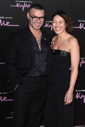 Matt Willis with wife Emma Willis arriving for the An Audience with Kylie concert at the Royal Albert Hall London, 01 12 2023 Foto:xS.xVasx xFuturexImagex audience_3322