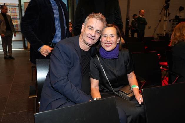 Heinrich and Jutta Schafmeister at the Daffne Award Ceremony of the German Academy for Television on 2 12 2023 in Berlin Daffne Award Ceremony 2023 in Berlin