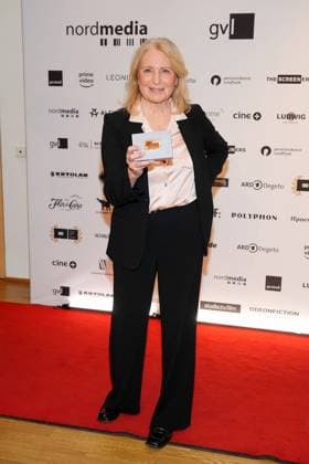 Pteistraeger Maren Kroymann at the Daffne Award Ceremony of the German Academy for Television on 2 12 2023 in Berlin Daffne Award Ceremony 2023 in Berlin