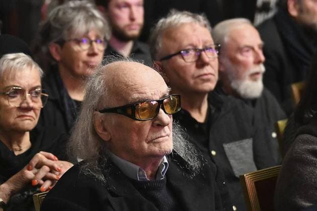 <p>Roberto Ciulli bei der Ruhrpreisverleihung am Sonntag, 3.12.2023. D NRW Mülheim Copyright: OliverxMüller